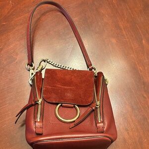 Chloe mini Red Faye bag
